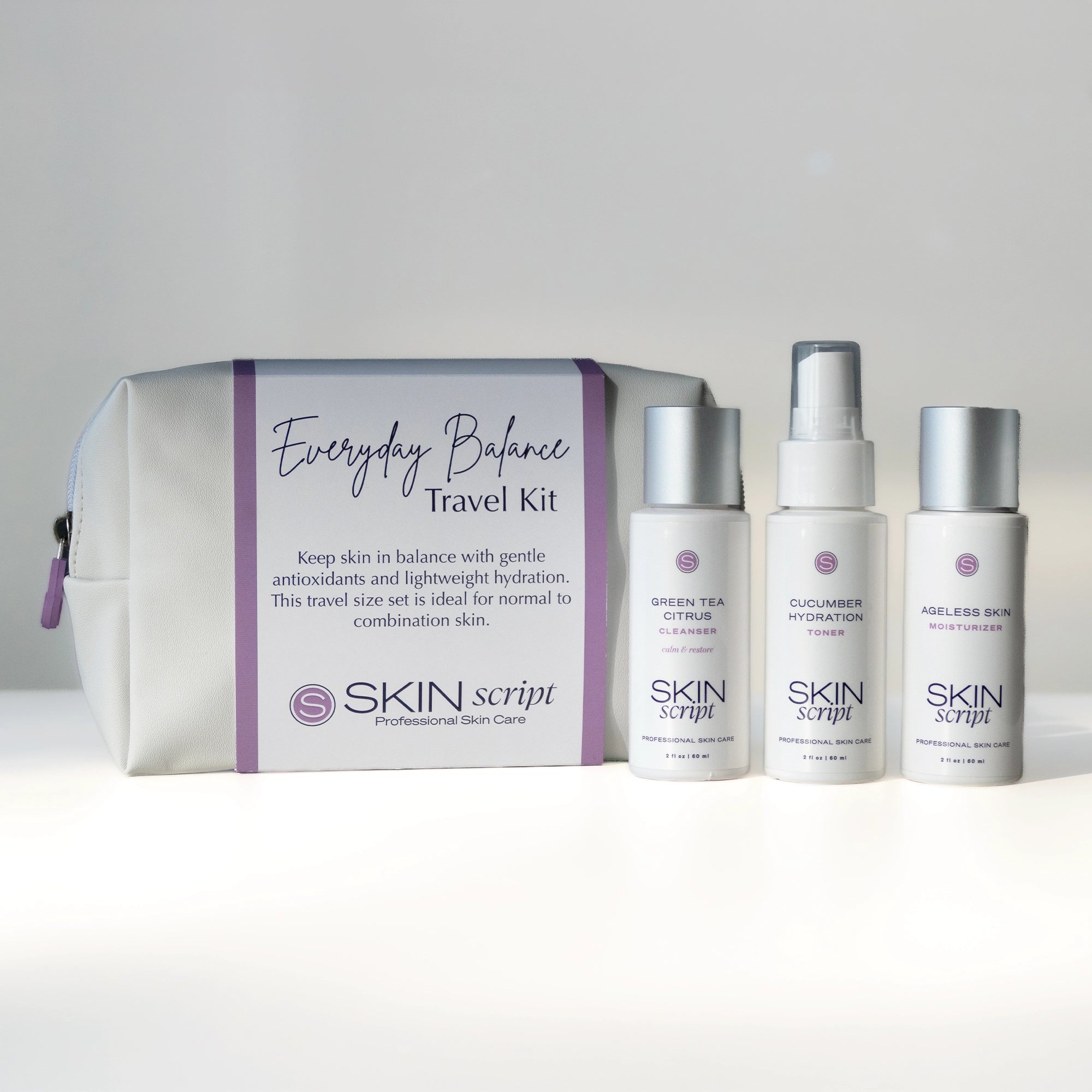 Skin Script| Everyday Balance Travel Kit