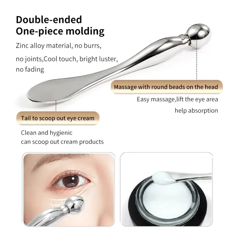 Stainless Steel Eye Cream Applicator Wand