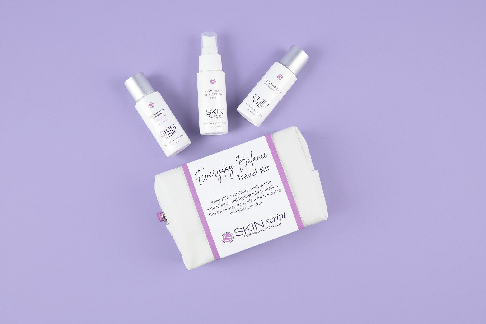 Skin Script| Everyday Balance Travel Kit