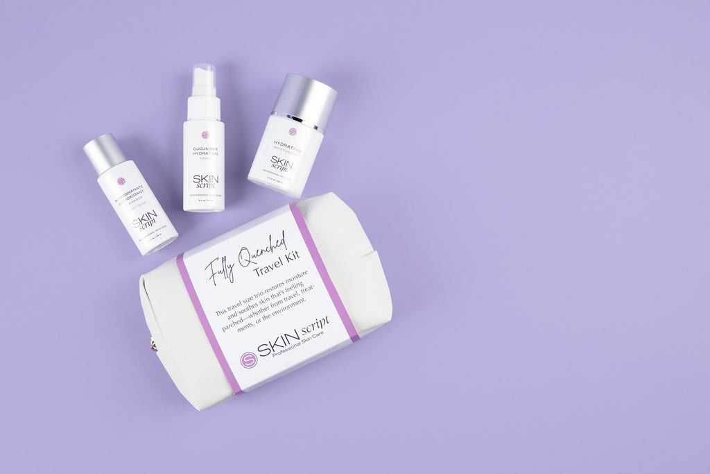 Skin Script| Fully Quenched Travel Kit