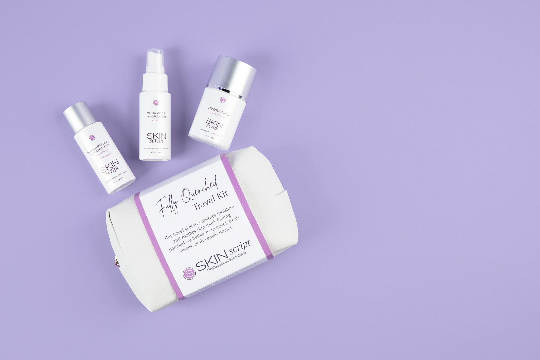 Skin Script| Fully Quenched Travel Kit