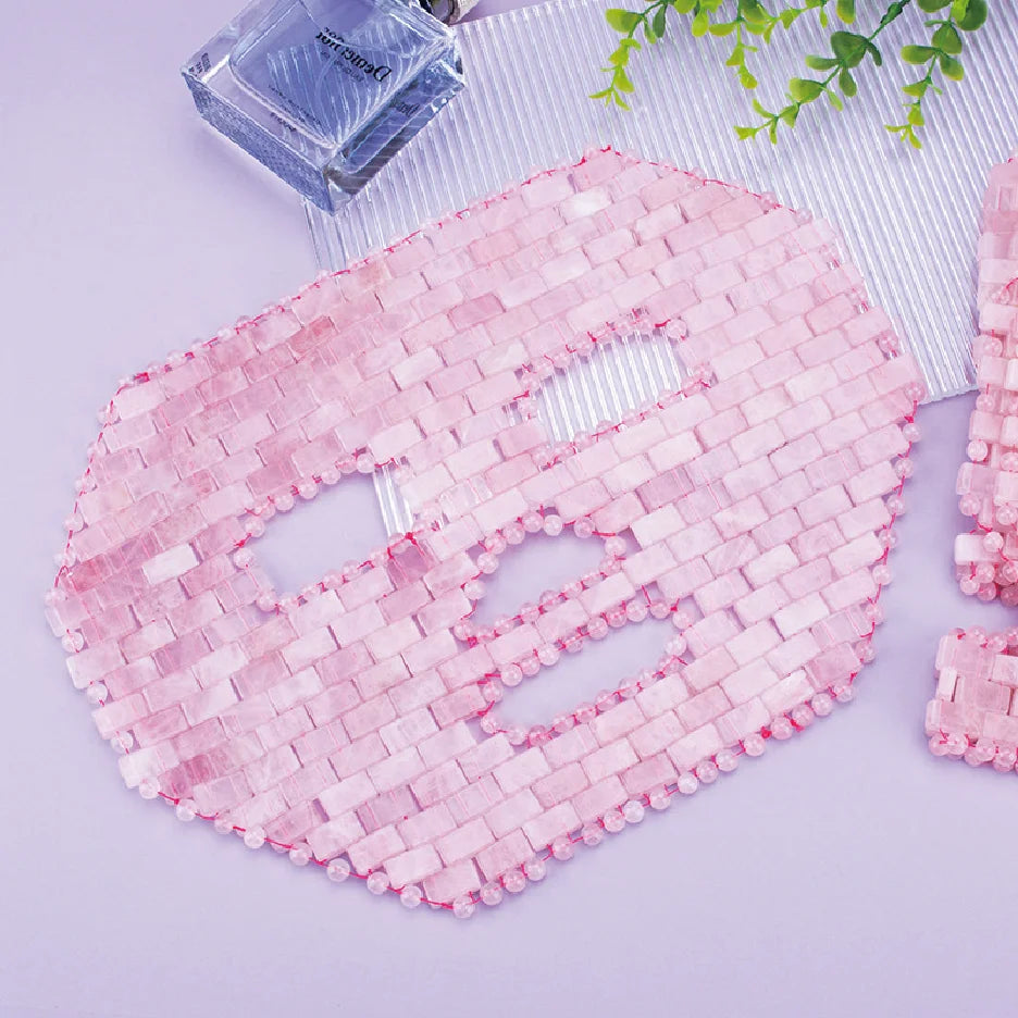 Rose Quartz| Natural Crystal Face Mask