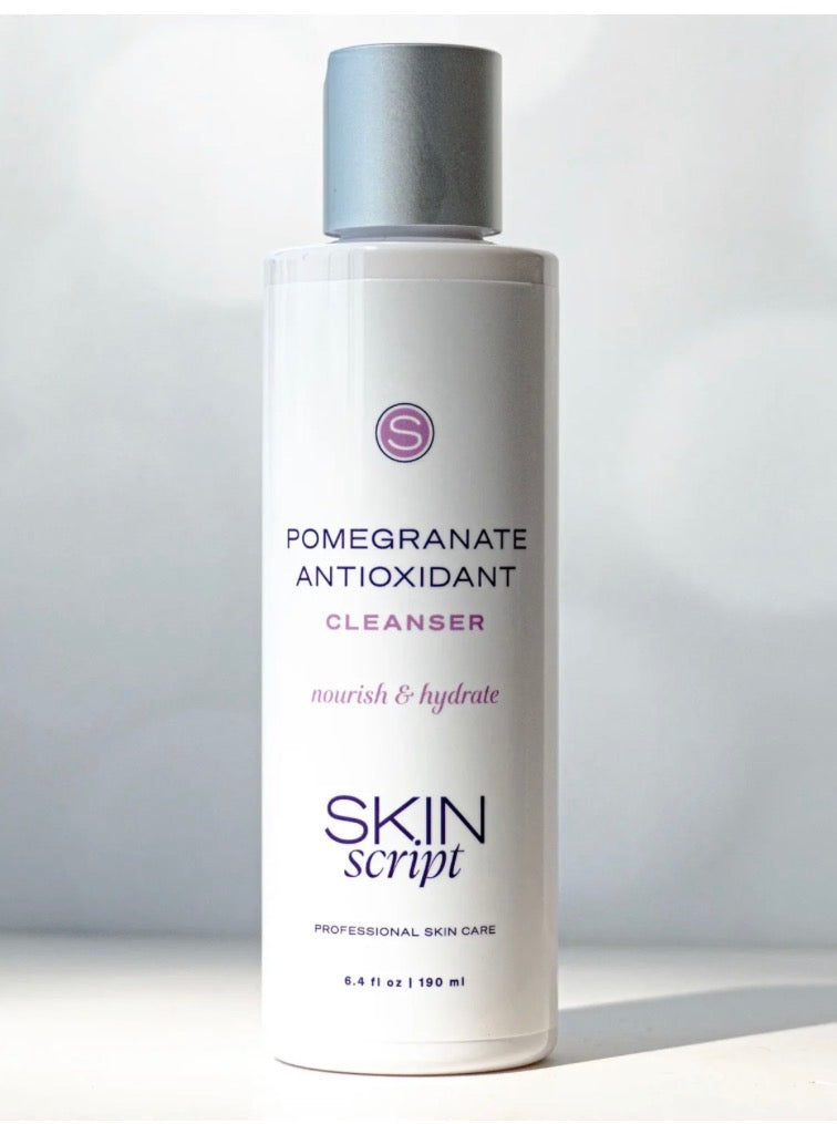 Skin Script: Pomegranate Antioxidant Cream Cleanser